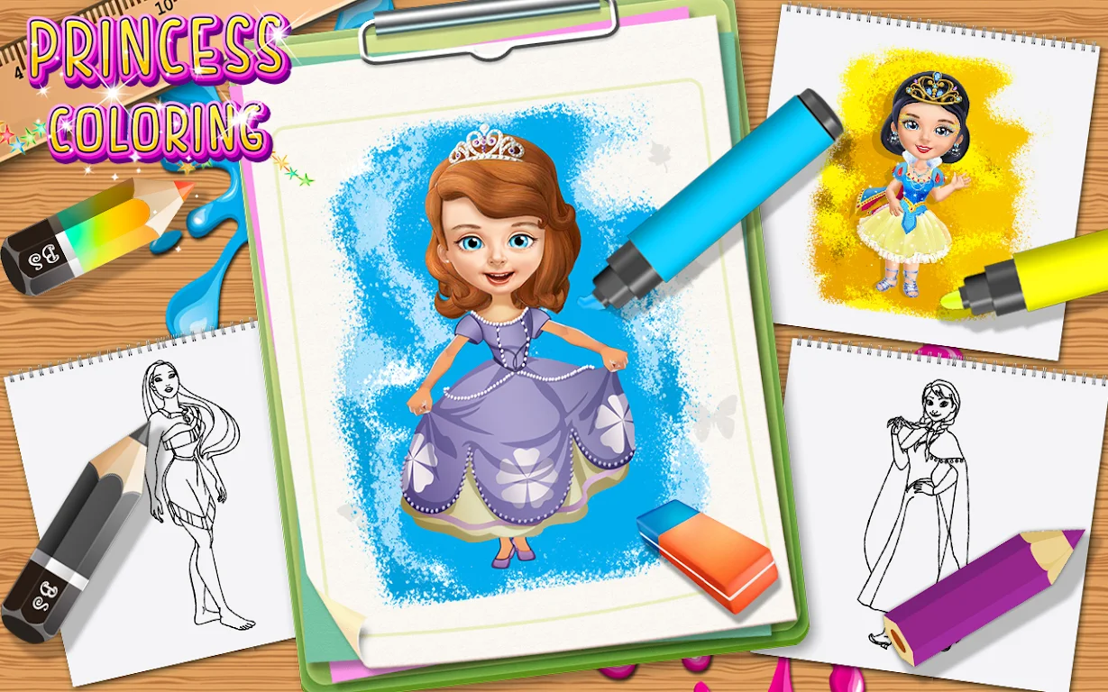 Princess Coloring Books — screenshot 5