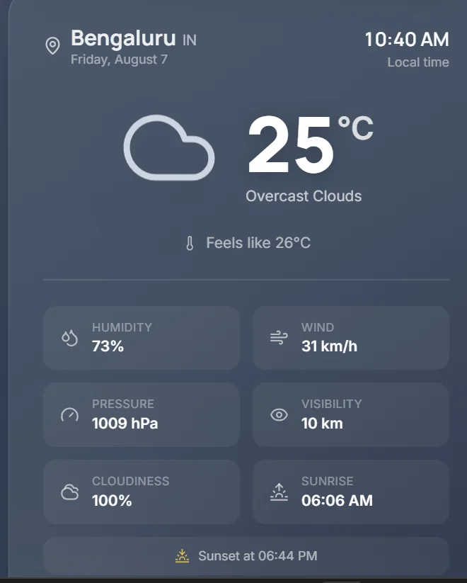 Weather — screenshot 4