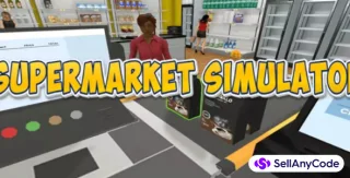 Supermarket Simulator Full Source Code for Unity