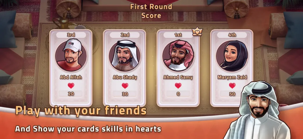 Majlis Mania Heart - Unity Card Game — screenshot 4