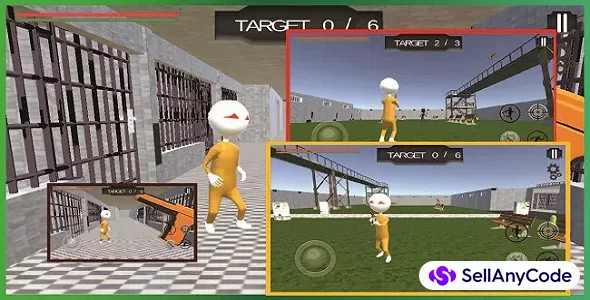 Prisoner Stickman Jail Survival Story: Escape the Prison 64 Bit Source Code