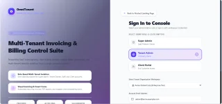 OmniTenant Enterprise Multi-Tenant SaaS Platform