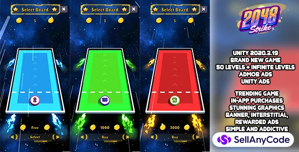 2048 Strike | Brand New Hypercasual Puzzle Game | Trending Game
