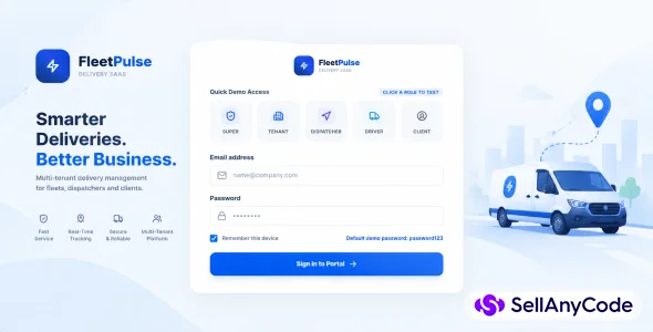 FleetPulse Enterprise Multi-Tenant Delivery Operating System — cover