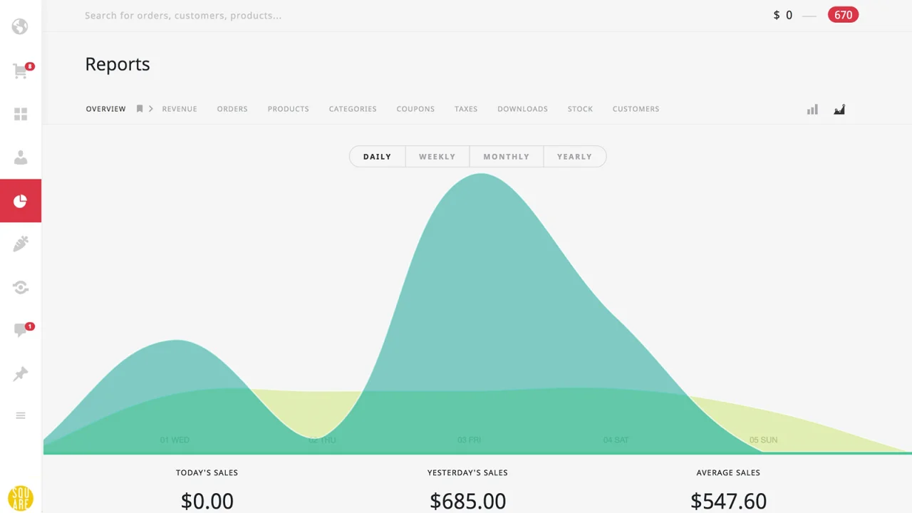 Energy+ a Beautiful Admin Panel for WooCommerce — screenshot 3