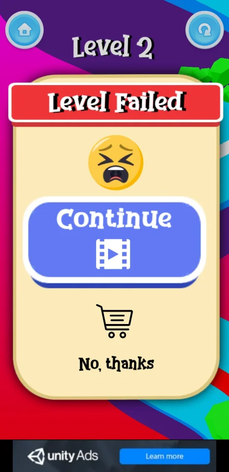 Line Road Colour 3D Game Unity Source Code — screenshot 4