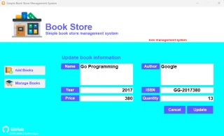 SmartBook Manager: Python Tkinter Bookstore System with SQLite & CSV Export