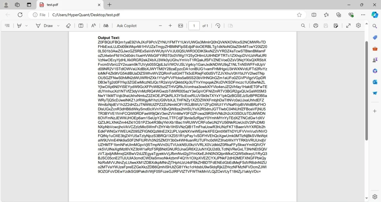 Text Encryption and Decryption — screenshot 2
