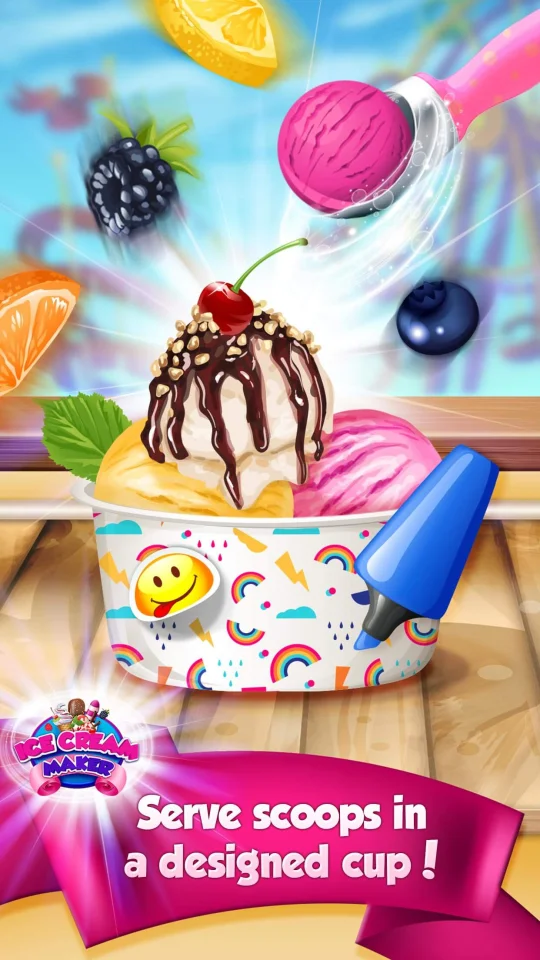 Ice Cream Making Game — screenshot 2