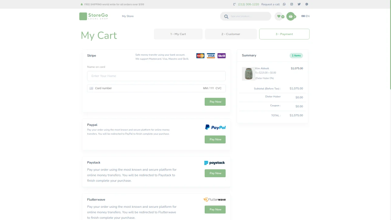 StoreGo SaaS - Online Store Builder v6.4 — screenshot 2