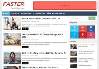 Speedy Blogger Template