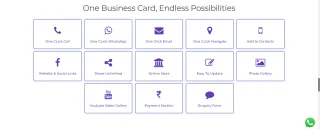 Digital Business Card Cum Mini Website