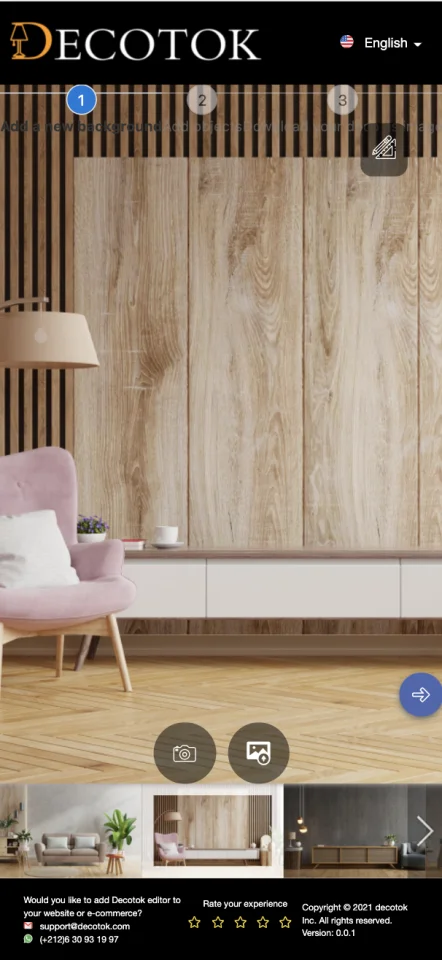 Decor/Paintings Customizer - Angular Application — screenshot 5