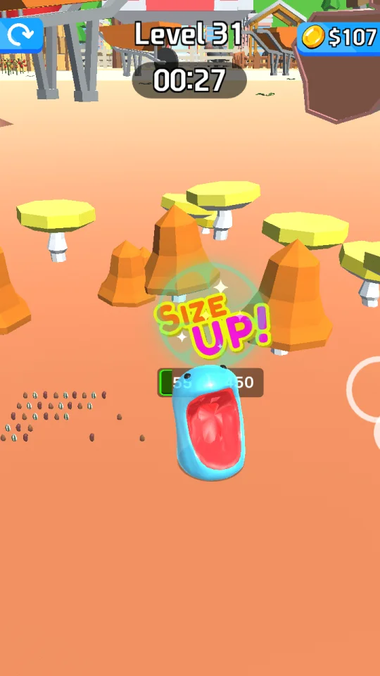 Super Slime Black Hole Game Unity Source Code — screenshot 2