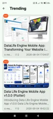 Data Life Engine Mobile App - Flutter