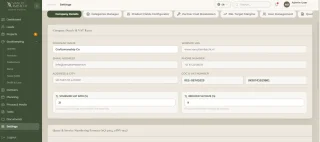 Vanuit Ambacht Luxury Outdoor Living CRM & SaaS Management Portal