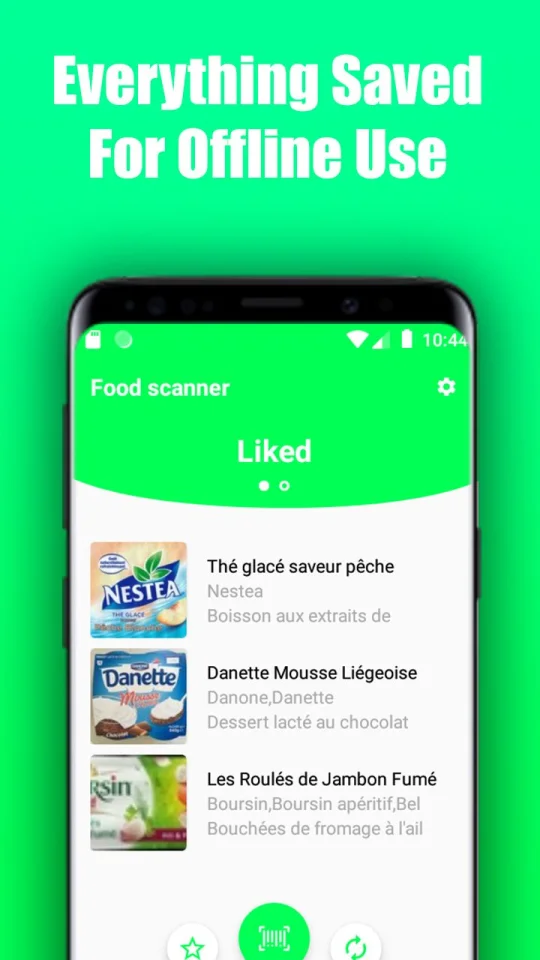 FoodScanner – Food Products Scanner Android App — screenshot 4
