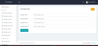 Ware House Management System