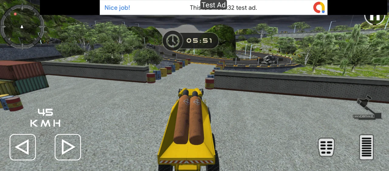 Long Trailer Truck Cargo Transport Truck Simulator Game 2021 — screenshot 2