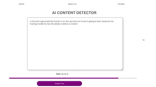 AI Content Detector Using WordPress