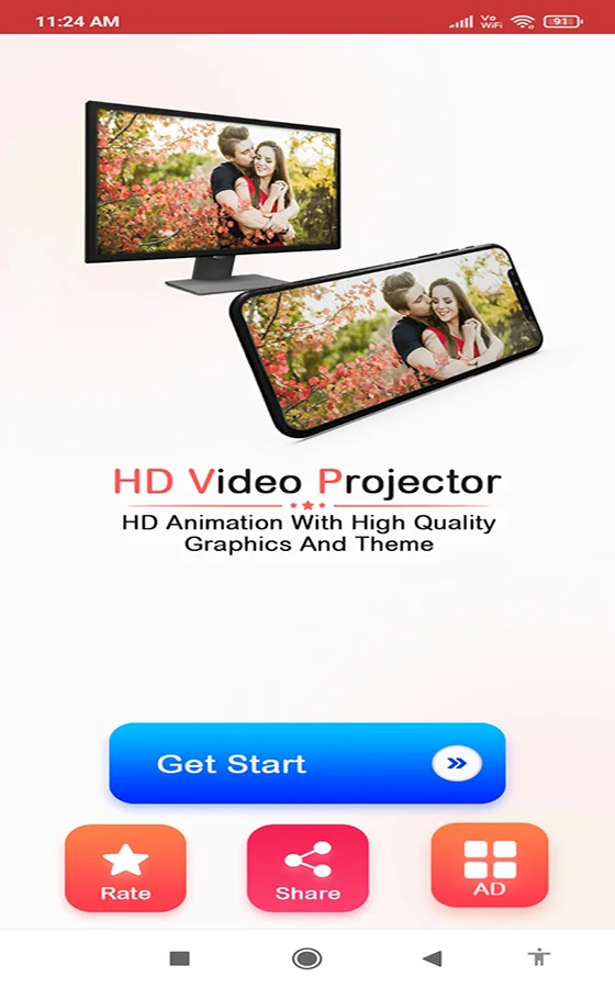 HD Video Screen Mirror Cast — screenshot 2