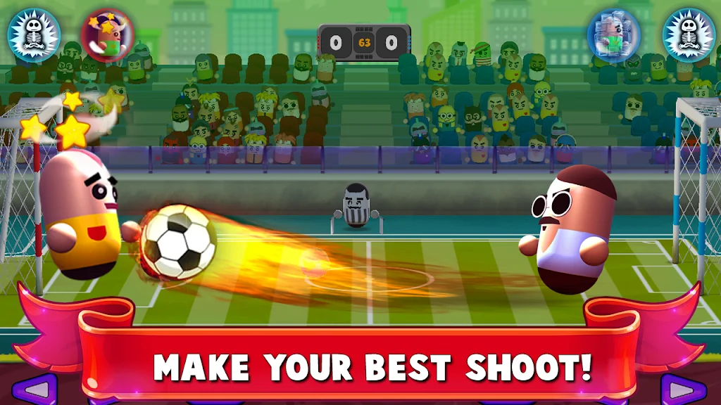 2 Player Head Football Game — screenshot 5