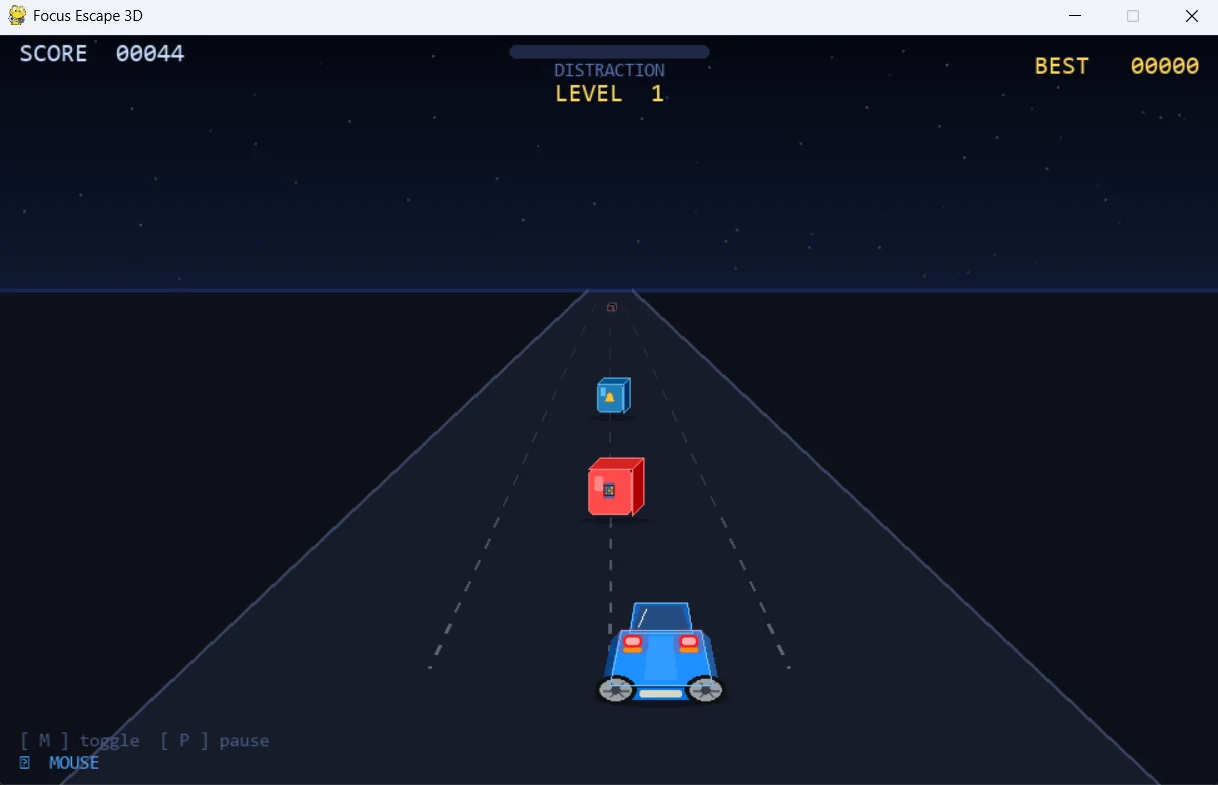 Focus Escape 3D — screenshot 2