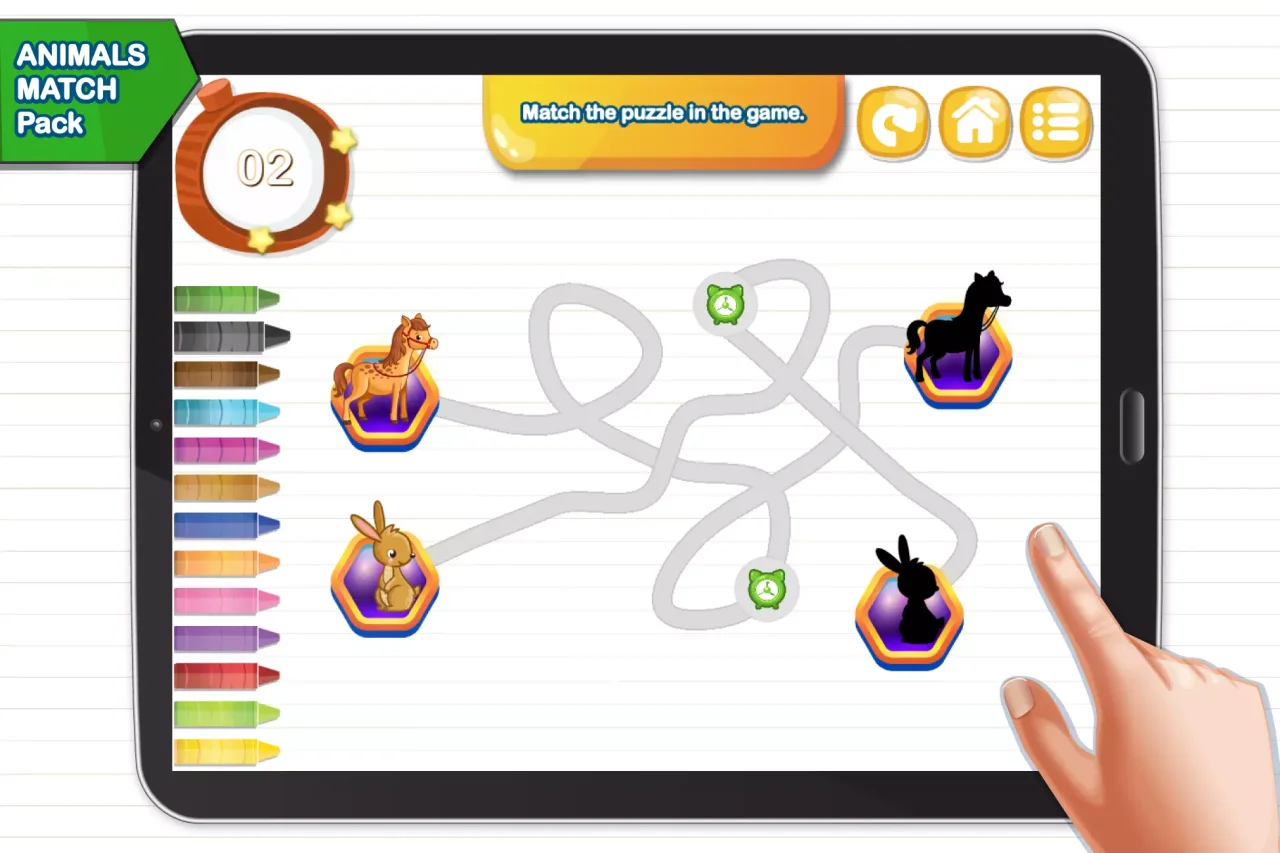 Animals Match Maze Pack — screenshot 1