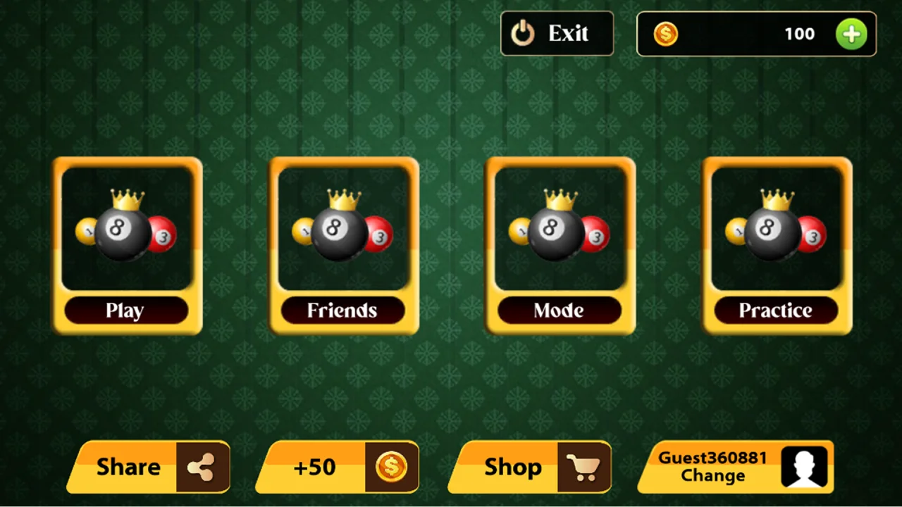 8 Ball Pool Multiplayer Unity Source Code — screenshot 1