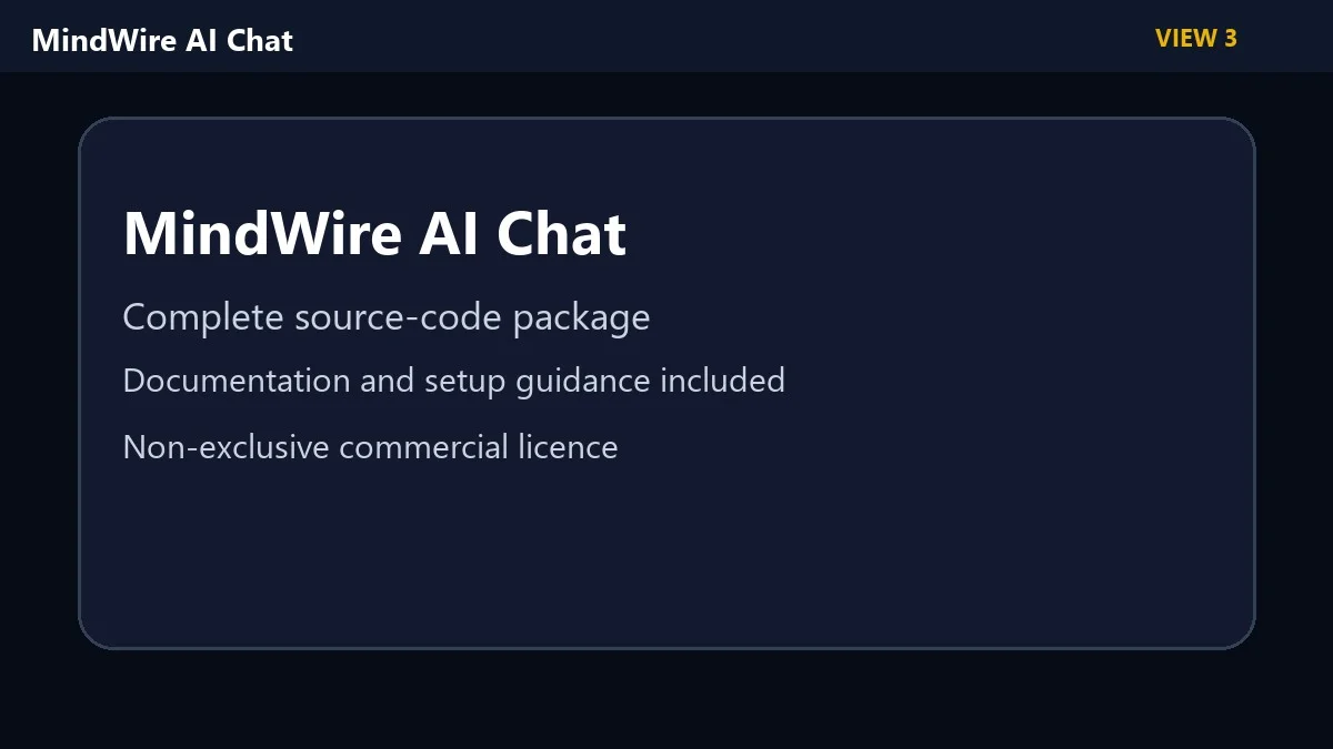 MindWire AI Chat — screenshot 2