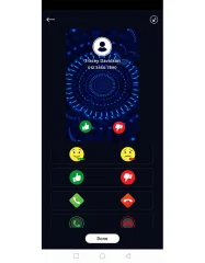 Android Edge Lighting Wallpaper - Digital Clocks Wallpaper