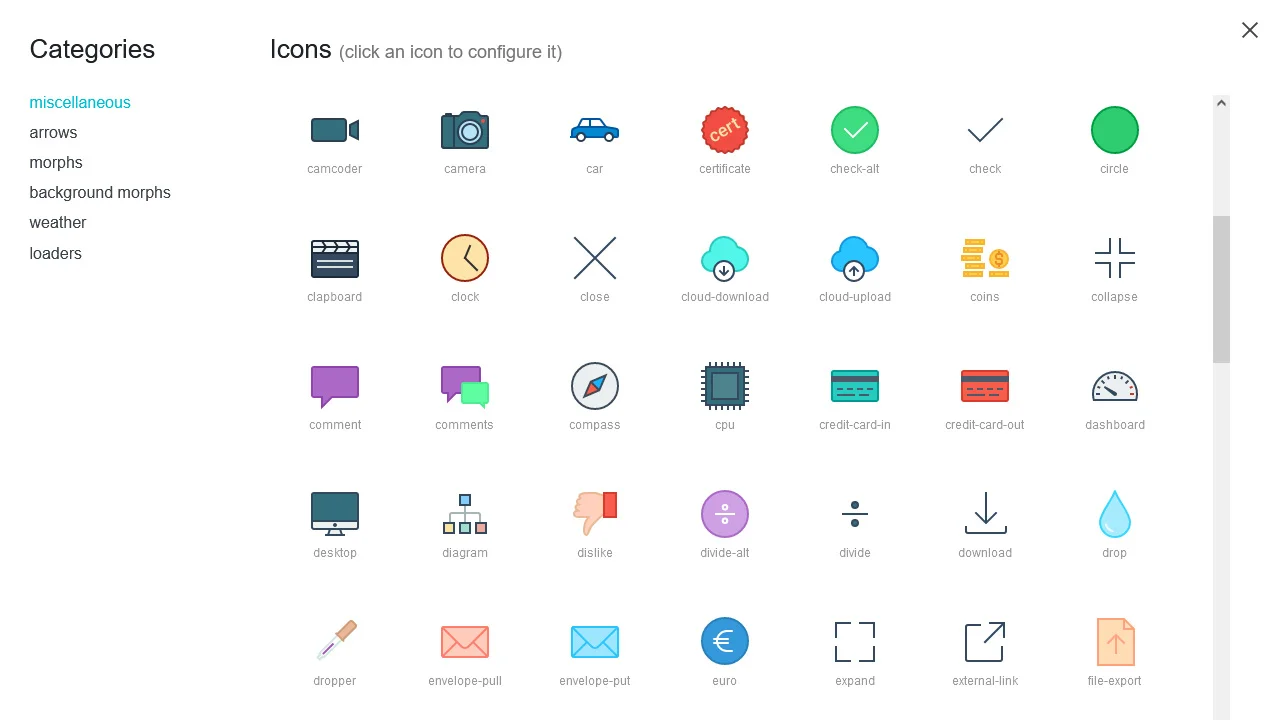LivIcons Evolution for WordPress - The Next Generation of the Truly Animated Vector Icons — screenshot 1