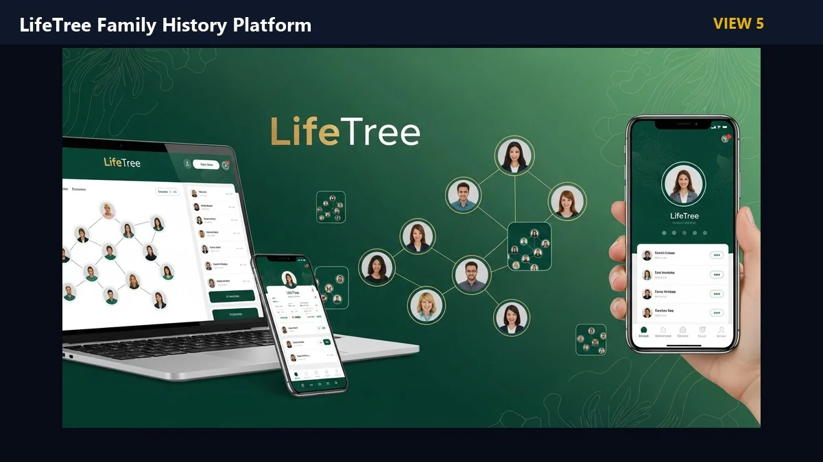 LifeTree Family History Platform — screenshot 4
