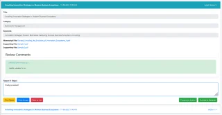 Manuscript Peer Review System Using ASP.NET Core