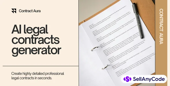 Contract Aura | Generate Legal Contracts Using AI
