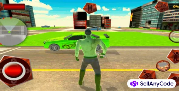 New York Hammer Monster: City Destroy Mission Game 64BIT Source Code