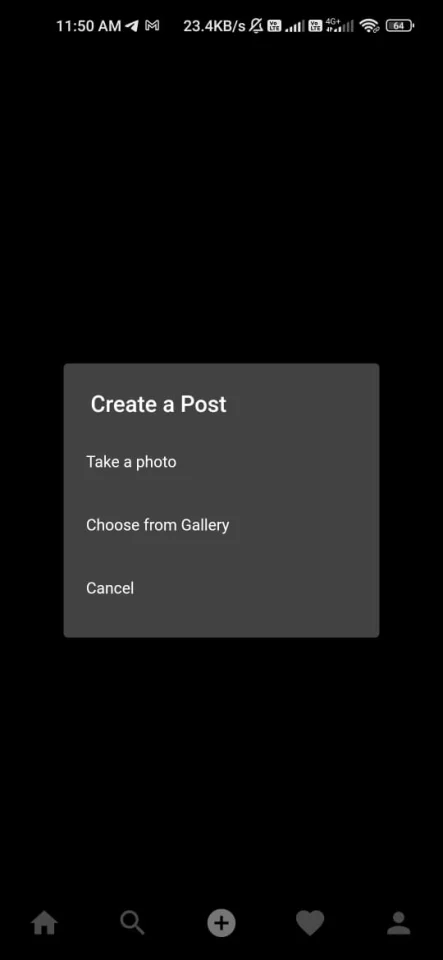 Instagram Clone — screenshot 2