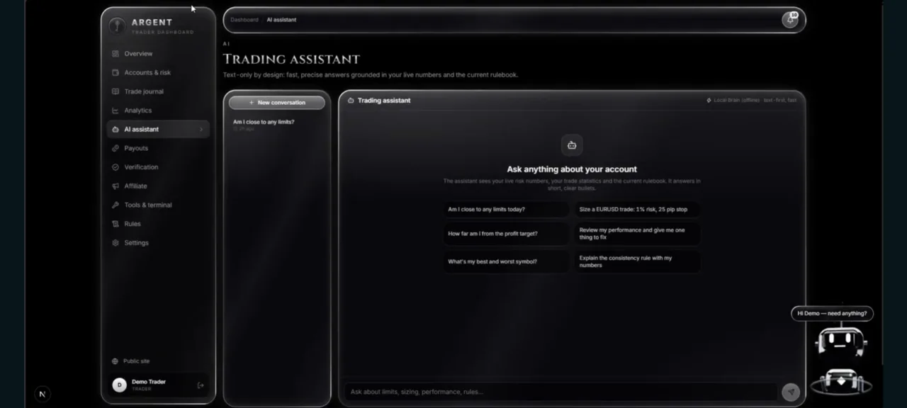 Prop Firm Turnkey Argent — screenshot 6