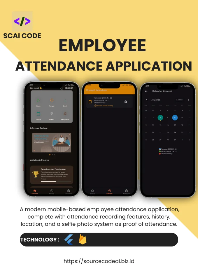 Employee Attendance Application — screenshot 2