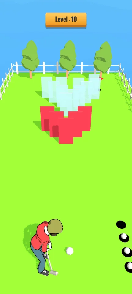 Golf vs Domino Challenge – Hypercasual Puzzle Game — screenshot 5