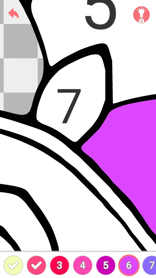 Picture Coloring by Numbers — screenshot 5