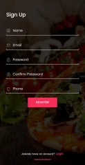 Viavi Food Delivery Android App