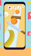 Vegetable Cutting 3D with Optimized AdMob Ads