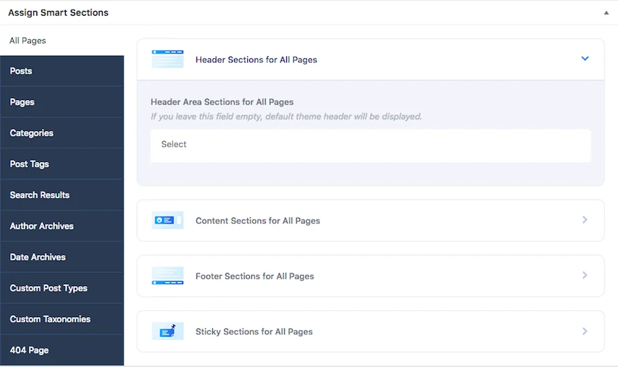 Smart Sections Theme Builder - WPBakery Page Builder Addon — screenshot 3