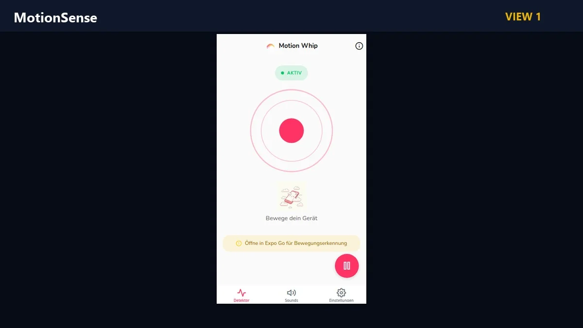 MotionSense — screenshot 1