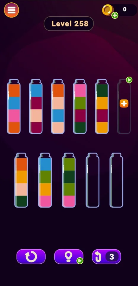 Magic Water Sort Puzzle Unity Game Source Code — screenshot 3