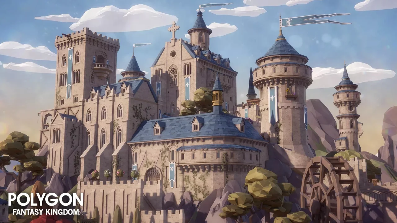 POLYGON Fantasy Kingdom - Low Poly 3D Art by Synty — screenshot 1