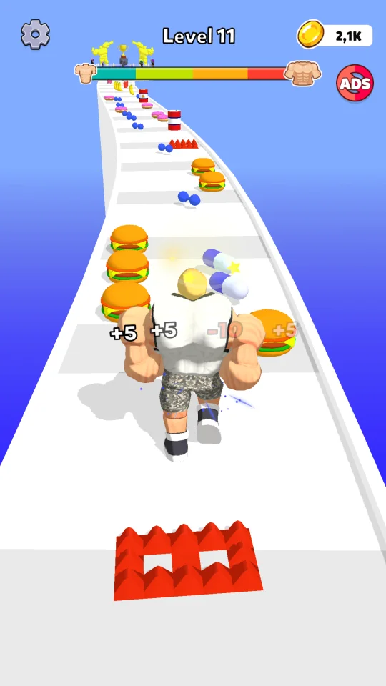Body Race Run: Body Transform — screenshot 4