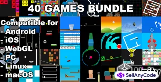 40 Games Bundle - Unity Games Ready for Release
