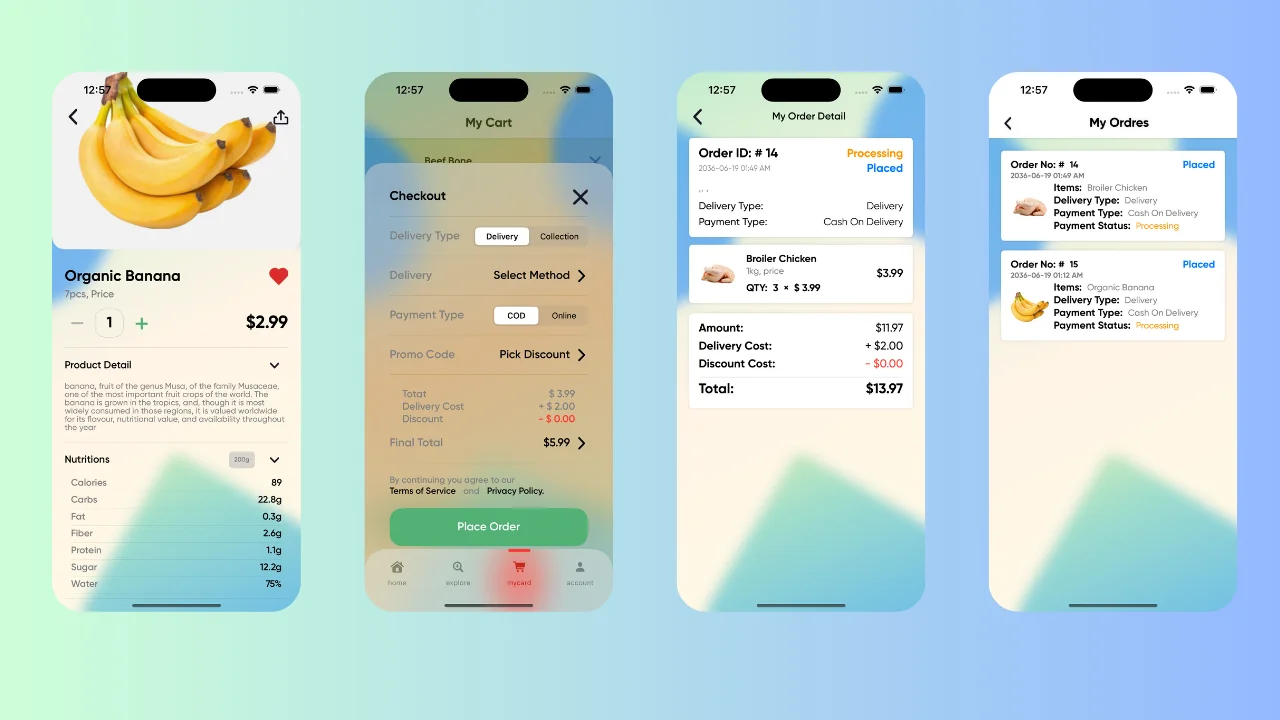 Online Glossary iOS App with Node.js Backend — screenshot 4